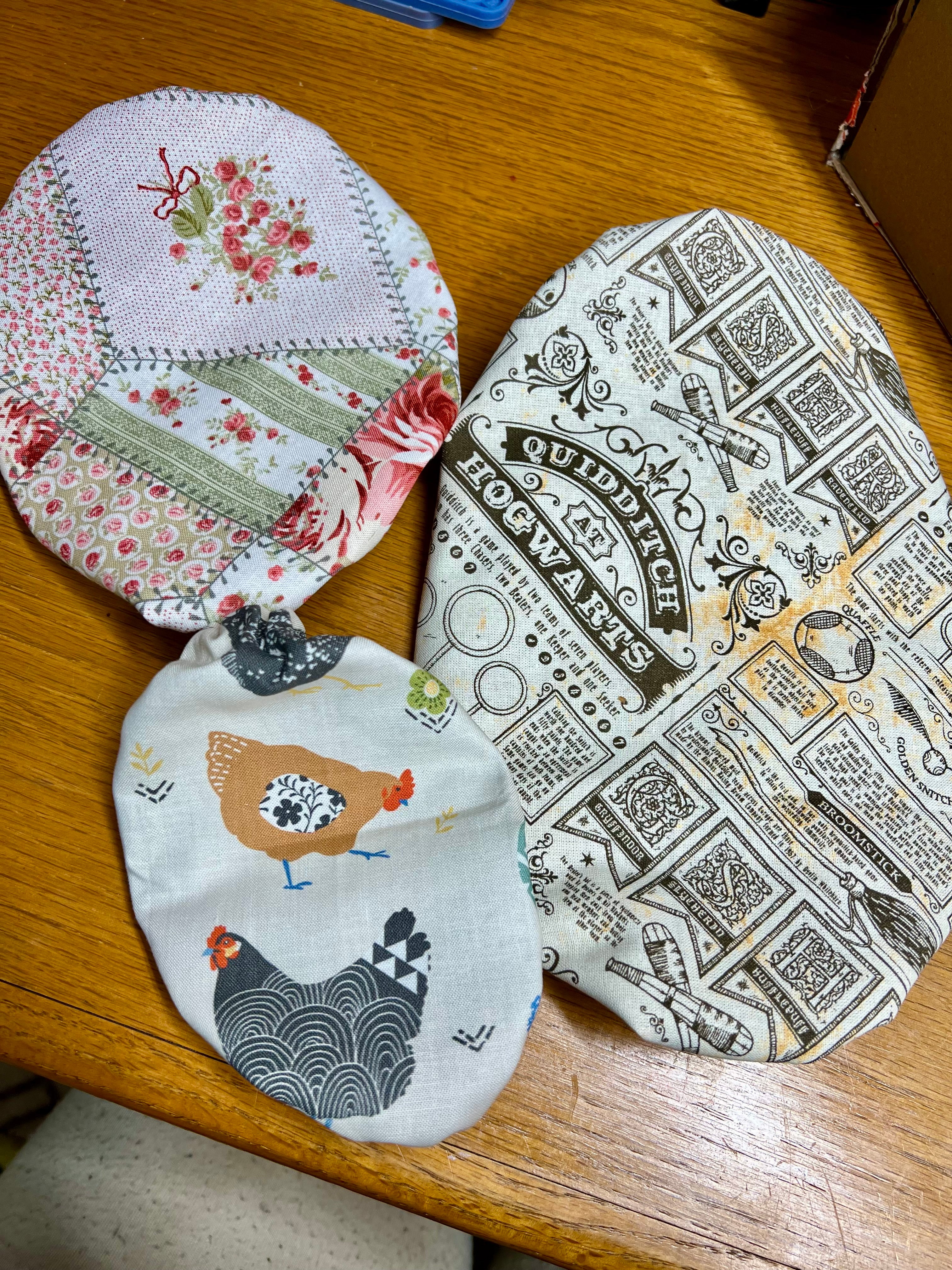 Reversible bowl covers