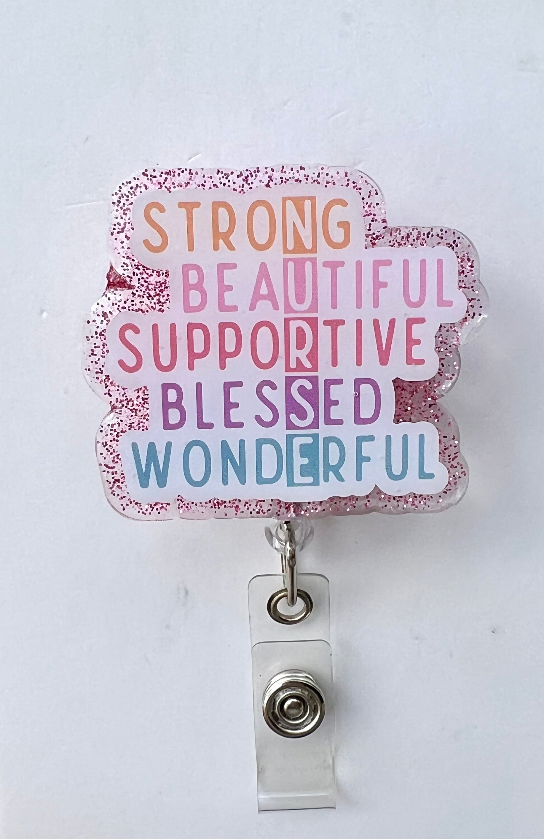 Nurse interchangeable badge reel